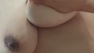 Big breasted Korean villain, so much milk from her breasts for a lucky boyfriend, oh my god!