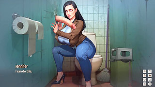 Taffy Tales: the Neighbor MILF Blowing Monster Cock in the Glory Hole Ended with Massive Facial Cumshot - Episode 14