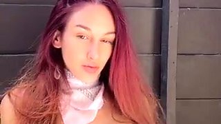 Artemisia Love smoking sesh compilation XXL titties fetish and long hair cougar