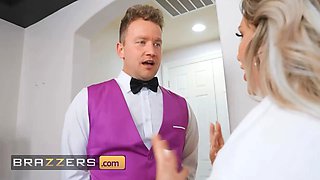 Brazzers - Cali Carter will grip every chance she gets for a cum inside, even if it means cheating on her spouse