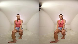 117 - Vanessa Decker - Fit Redhead Toying Shaved Pussy