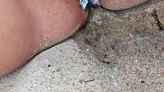 Sometimes I Need to Release Myself Peeing in the Sand at the Beach