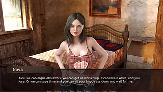 Love Season 2 Nova's Cheek & Boob Tease on Alex