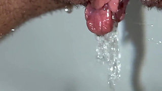 Lots of Dirty Pads! Close-up Peeing Collection! Female POV!