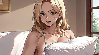 Pillow Humping Slumber Party (hentai Goddess POV)