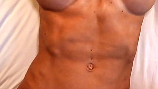 Shredded Fitness Girl Makes Him Cum Three Times