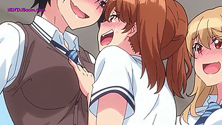 Hentai Anime Schoolgirl Caught in Library & Intense Public Encounter