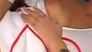 Mature Nurse MILF Takes Thick Cock Deep in Ass