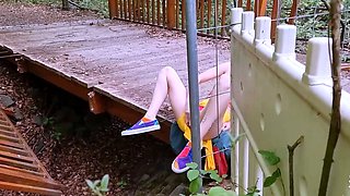 Anne-Eden - VULVINA im Freien verw-hnt UNCUT vom VOYEUR