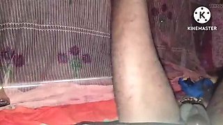 Desi Bhabhi Handjob: Busty Indian Aunty Oils Big Dick For Anal Sex