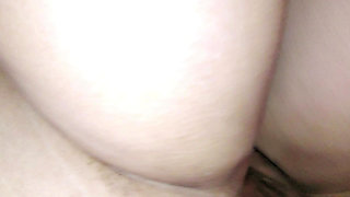 mouth fucked and doggy fucked rough by my cuckold after i made him cum with handjob and