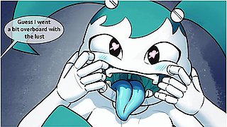 Robot Girl Upgrades Her Pussy To Have Sex - Teenage Robot Hentai - Car Toon