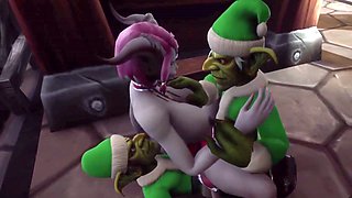3some, ass fucking, elves
