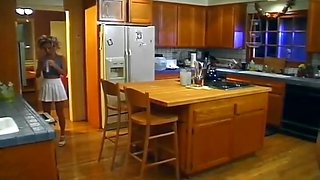 Horny babysitter loves getting naughty