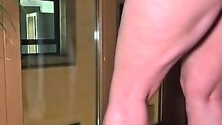 Barefoot Girl in Silky Nightwear Gets Big Cock Window Fuck - Projectfundiary