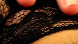 Busty Housewife Alexa Proudly Shows Her Great Rack and Works Her Pussy!