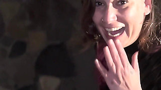 Electro Play, Boxing Gloves and Humiliation of a Slave in the Dark. How Fun!