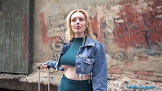 Public agent Big Ass Big Tits blonde ruby lee public porn Pov Blowjob