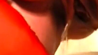 A Horny Whore Using a Strap-on