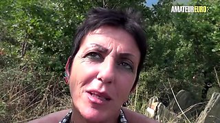 TOP 5 MATURE OUTDOOR SEX COMPILATION! HARD FUCK OUTSIDE - AMATEUR EURO by AmateurEuro: Porn