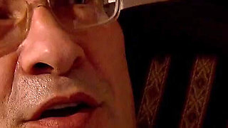 The Old Businessman Bangs His Hot Secretary