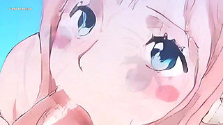 The Ryugu Kingdom Had Never Seen Their Princess Like This - On Her Knees, Mouth Full - AI Generated