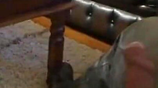 Humiliating ass penetrated penis stretching