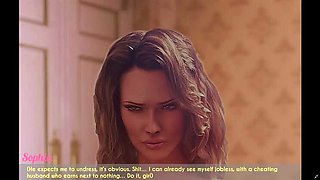 Spicy Jane Anal Fuck with Stepmom & Slutty Wife - Rough 3D Animation Creampie