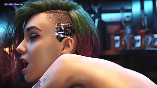 Amazing 3D Compilation With Judy Alvarez - Cyberpunk 2077 Realistic Animation