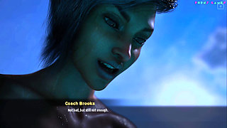 MILFs of Sunville by L7team - Sex on the Beach, Sofa Creampie 72