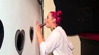 Cheri Pis Latex Double Penetration Glory Hole Threesome