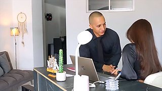 Big Ass Latina Slut Boss Fucks Her Shy Personal Assistant