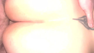 Real Amateur Stepdaughter Squirts Hard Begging for Stepdaddy Creampie - Multiple Intense Orgasms