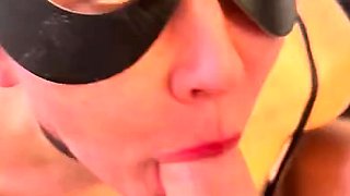 Big assed busty tit fuck and blowjob