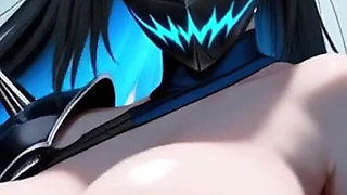 Sub Zero Female Version Dancing, Ai Animation