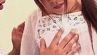 Asian Teen Amaenbo gives Step Brother Hot Blowjob