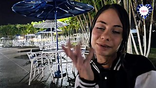 Delightful teen beauty memorable blowjob video