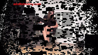 Foot Worship Femdom - Brandy Smile & Lulu Love Dominate Slave with High Heels & Soles