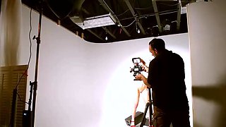 Amateur redhead masturbates then gives a blowjob