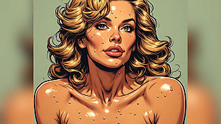 Vintage Style Nude Women Art