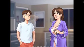 Summertime saga brings the hottest episode with sexy stepmoms and stepsiblings