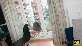 DEBT4k. Cumshot instead of money