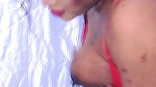 Step Sister Catch by Her Step Brother While Doing Online Live Sex