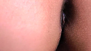 Natural Big Ass, Tights, and a Huge Cock in the Vagina Until the Cum