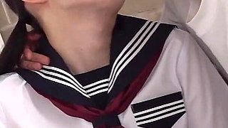 Pure and Innocent, Black Hair, College Girl Outfit, Beautiful Girl, Creampie -5