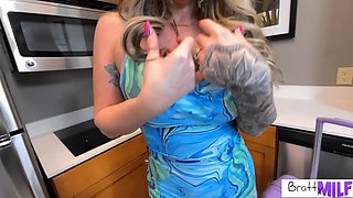 Lolly Dames Sucks Cock And Swallows Cum For A Bed - "Just Let Me Stay Tonight