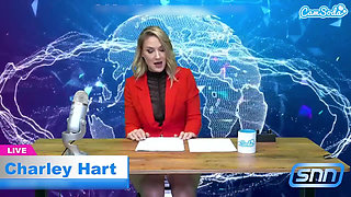 Hot MILF News Anchor Reads the News While Riding a Sybian