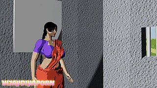 Bhabhi Muth Marte Caught (real Sex Story in Hindi) Hindi Animation Video