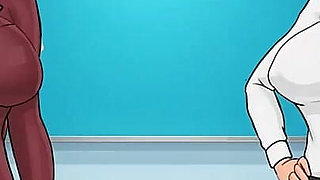 Eva's Ecstasy #08 Two Hot Babes Relaxing at the Pool in Skimpy Bikini