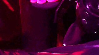 Rubber & Ava Fetishart Give Perv a Latex Footjob Part 1